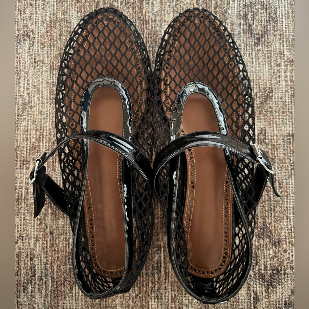 Mesh Ballet Flats